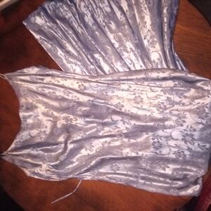 Vintage Elegant Floral Satin Dress
